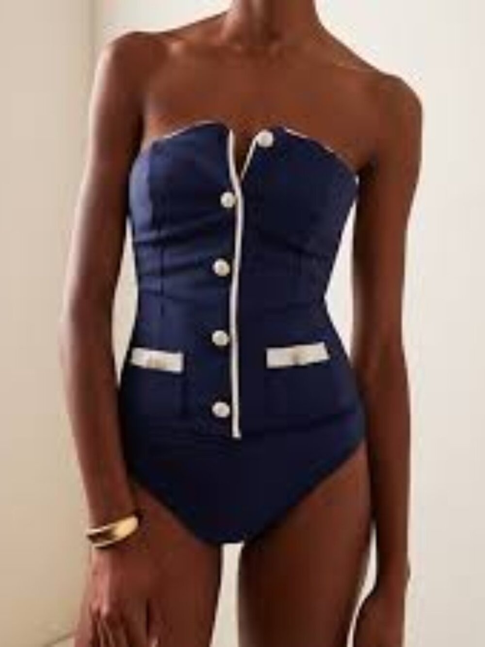 SIMKHAI Scout Bustier Piece Size S